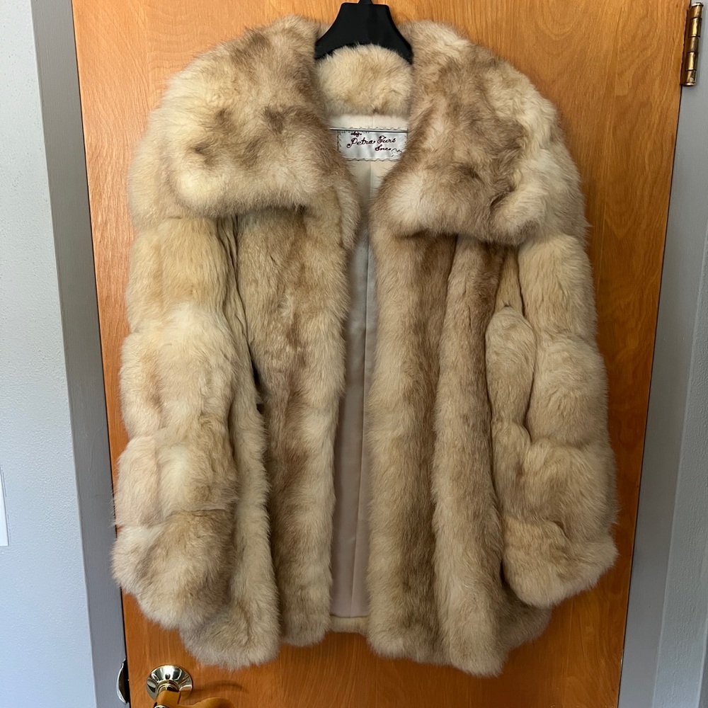 Imitation Fox Fur Coat